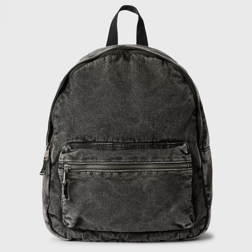 NWOT Barneys New York Washed Denim Backpack